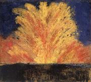 James Ensor Fireworks Spain oil painting artist